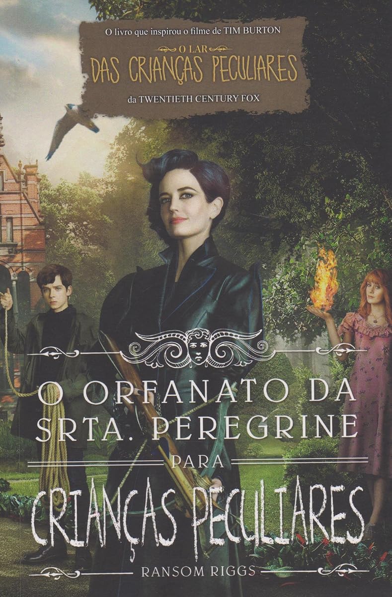 Capa de O orfanato da Srta. Peregrine para crianças peculiares