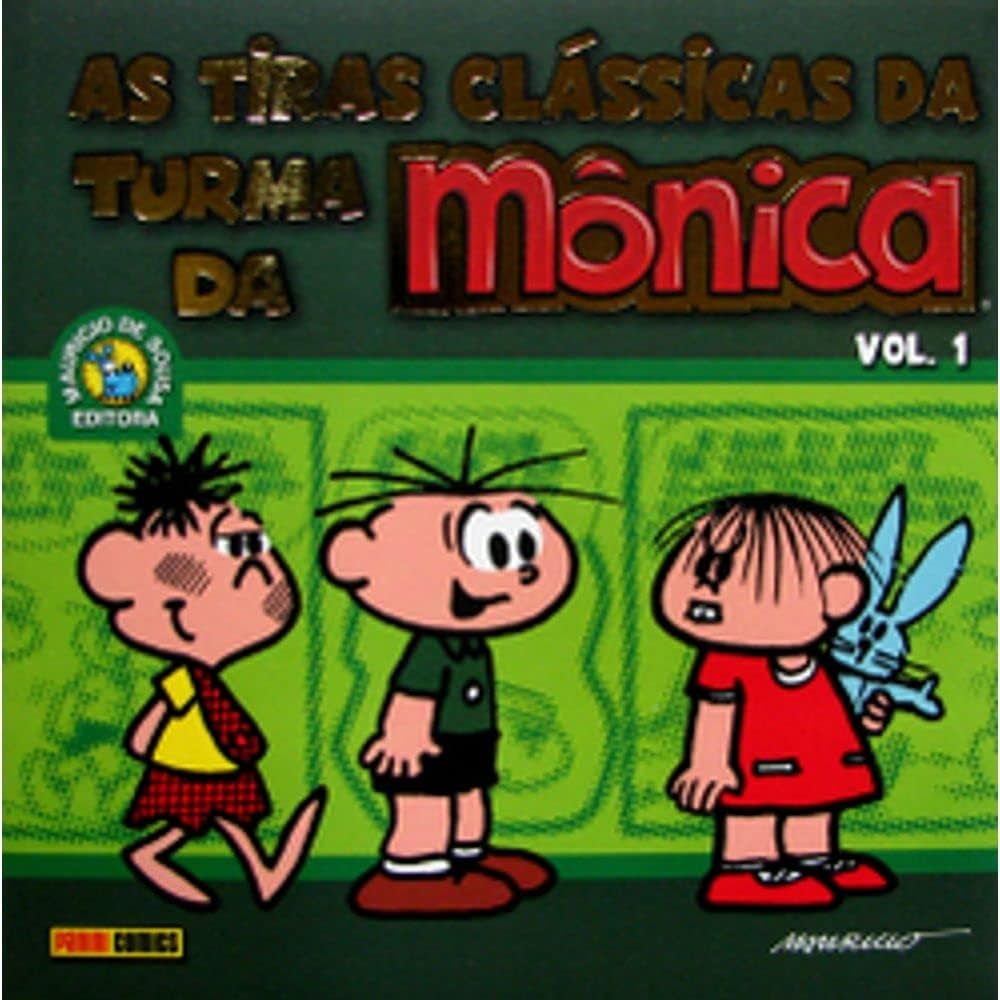 Capa de As tiras clássicas da Turma da Mônica — volume 1