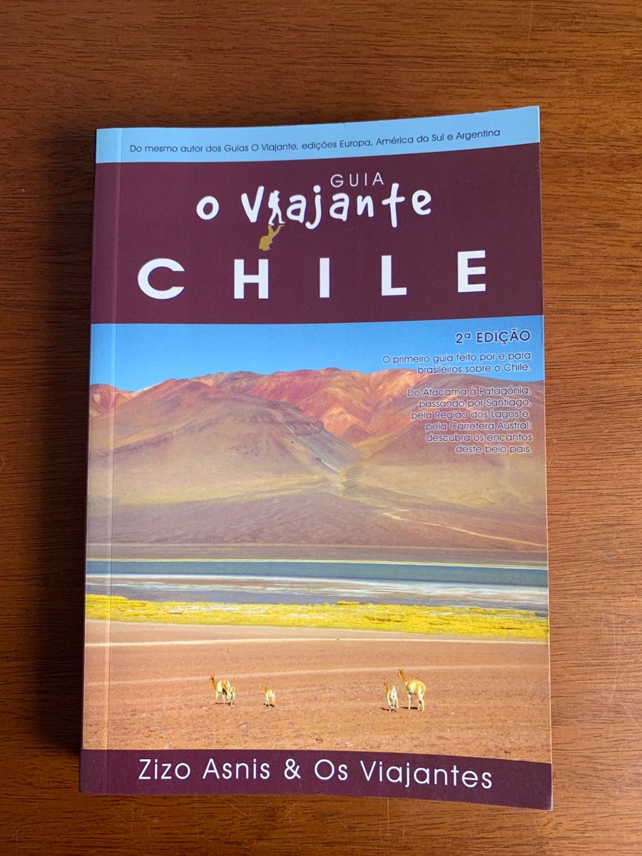 Capa de Guia O Viajante: Chile